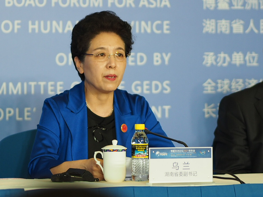 湖南省委副书记乌兰